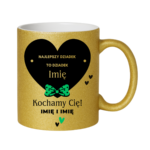 Kubek z dowolnymi imionami ,,Najlepszy Dziadek"