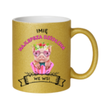 Kubek z dowolnym imieniem ,,Najlepsza Dziołcha we wsi"