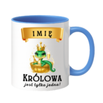 Kubek z dowolnym imieniem "Królowa jest tylko jedna"