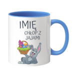 Kubek z dowolnym imieniem "Chłop z jajami"