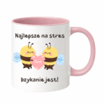 Kubek "Najlepsze na stres..."