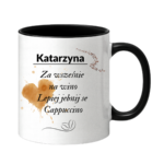 Kubek z dowolnym imieniem "Za wcześnie na wino"