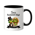 Kubek z dowolnym imieniem "Żajebisty mąż"