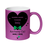 Kubek z dowolnymi imionami ,,Najlepszy Dziadek"