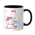 Kubek z dowolnym imieniem "Jednorożec"