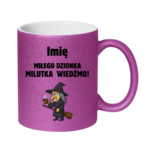 Kubek z dowolnym imieniem "Miłego dzionka"