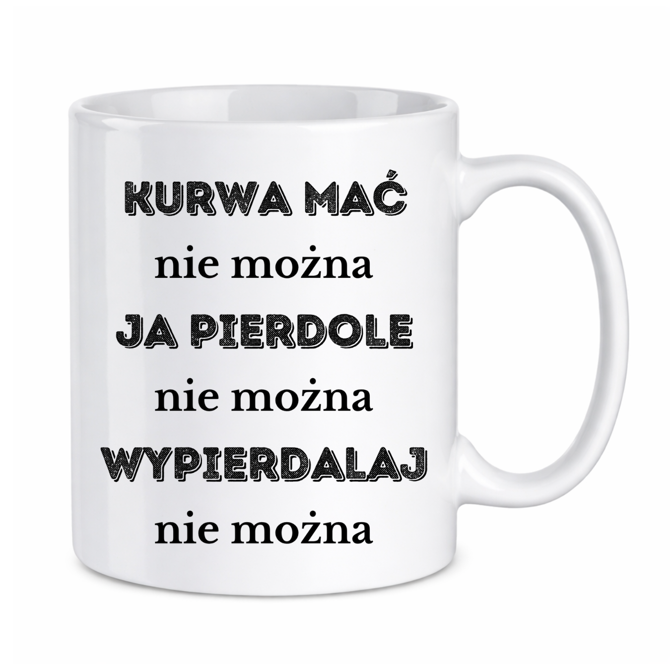 Kubek "Nie można"