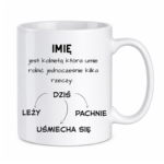 Kubek z dowolnym imieniem "Kobieta"