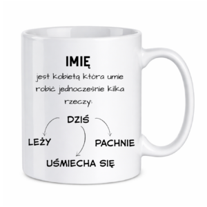 Kubek z dowolnym imieniem "Kobieta"