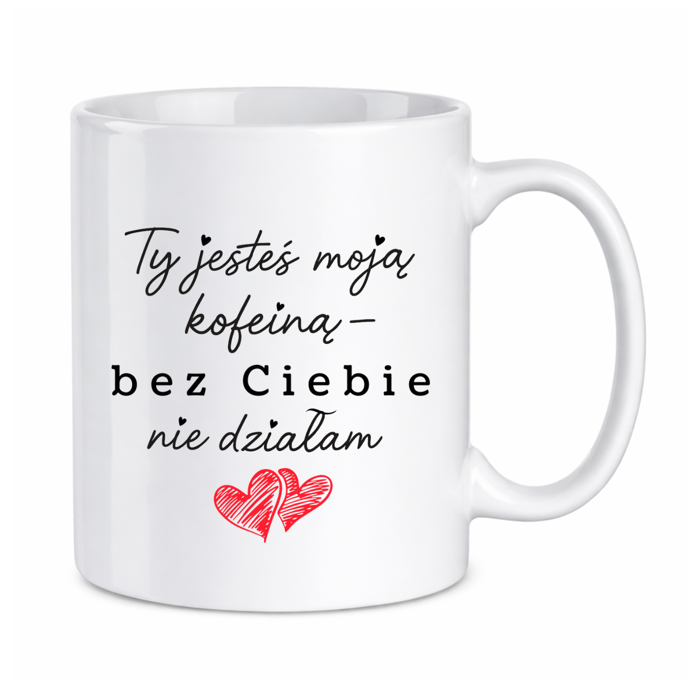 Kubek "Ty jesteś moją koleiną"