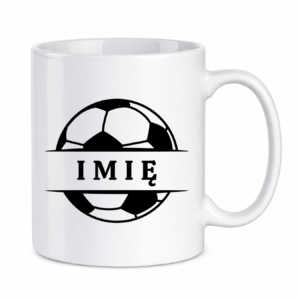 Kubek z dowolnym imieniem "Piłka"