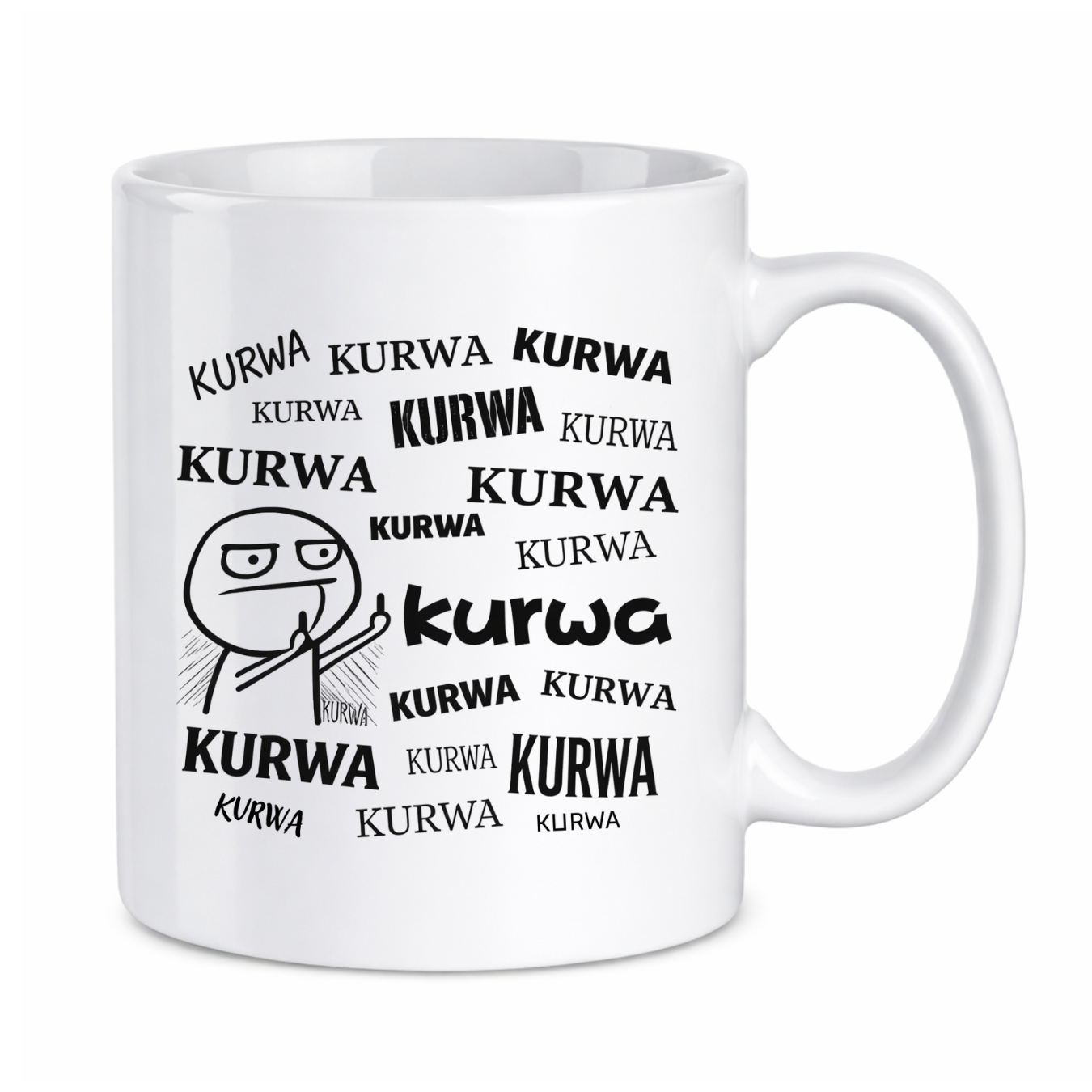 Kubek "Ku*wa"