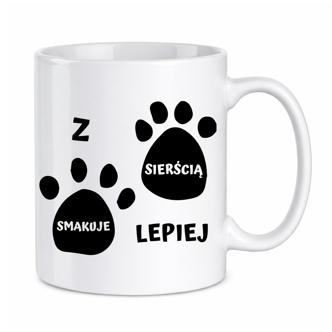 Kubek "Z sierścią smakuje lepiej"