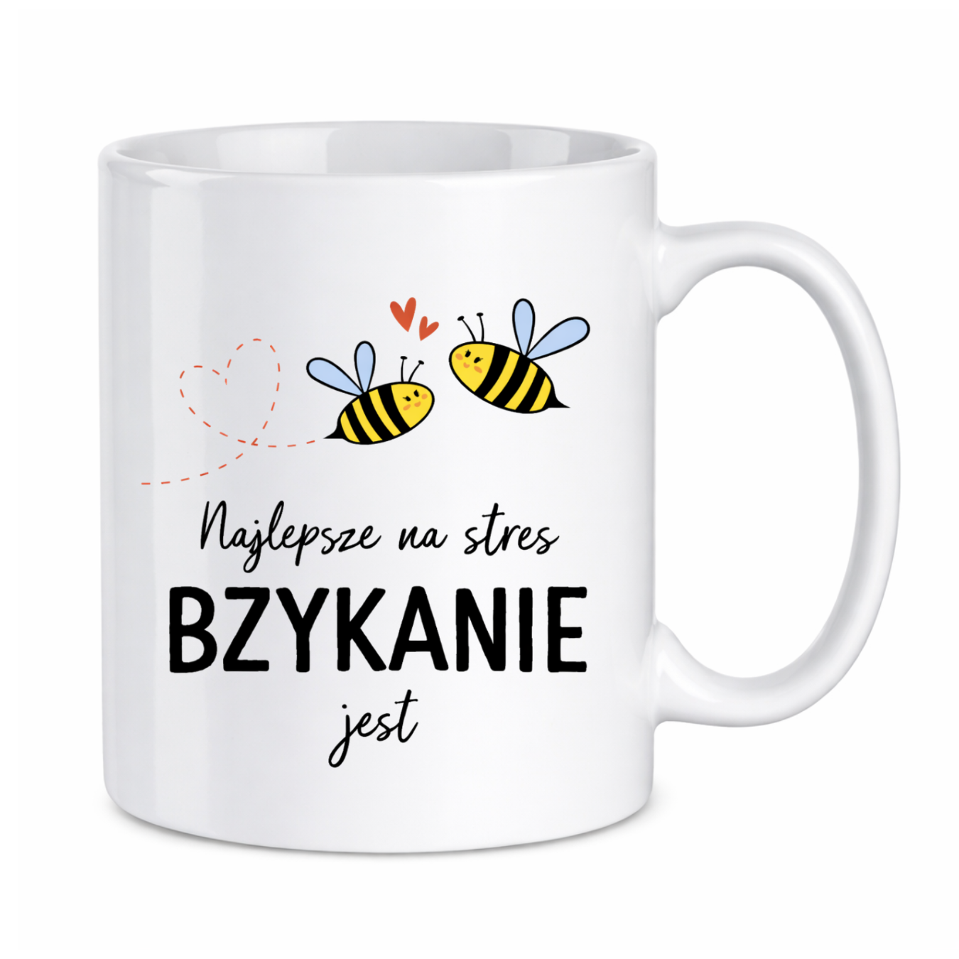 Kubek "Najlepsze na stres bzykanie jest"
