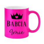 Kubek z dowolnym imieniem "Babcia"