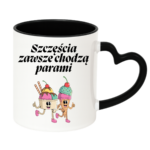 Kubek "Szczęścia chodzą parami"