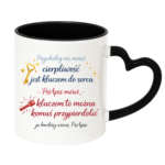 Kubek "Cierpliwość jest kluczem do serca"