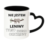 Kubek "Nie jestem leniwy"