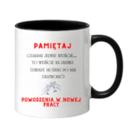 Kubek "Powodzenia w nowej pracy"