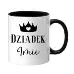 Kubek z dowolnym imieniem "Dziadek"