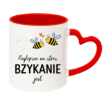 Kubek "Najlepsze na stres bzykanie jest"