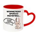 Kubek "Wewnętrzny spokoju przybywaj..."