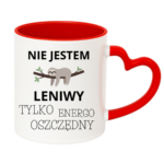 Kubek "Nie jestem leniwy"