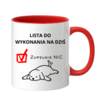 Lista do wykonania na dziś "Zupełnie nic"