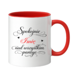 Kubek z dowolnym imieniem "Nad wszystkim panuje"