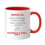Kubek "Powodzenia w nowej pracy"