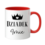 Kubek z dowolnym imieniem "Dziadek"