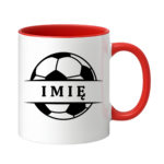 Kubek z dowolnym imieniem "Piłka"