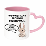 Kubek "Wewnętrzny spokoju przybywaj..."