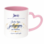 Kubek z dowolnym imieniem "Jesteś tym jednym na milion"