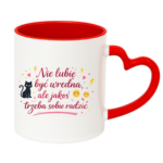 Kubek "Nie lubię być wredna, ale jakoś trzeba sobie radzić"