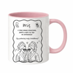 Kubek z dowolnym imieniem "Czy zostaniesz moją świadkową?"