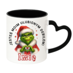 Kubek z dowolnym imieniem "Jesteś moim ulubionym debilem"