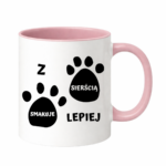 Kubek "Z sierścią smakuje lepiej"