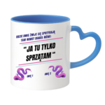 Kubek z dowolnymi imionami "Kiedy dwie żmije się spotykają"