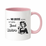 Kubek "Nie jesteś stara jesteś retro"