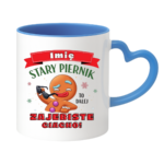 Kubek z dowolnym imieniem "Stary piernik"