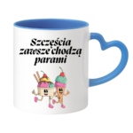 Kubek "Szczęścia chodzą parami"