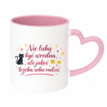 Kubek "Nie lubię być wredna, ale jakoś trzeba sobie radzić"