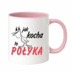 Kubek "Jak kocha to połyka"
