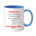 Kubek "Powodzenia w nowej pracy"