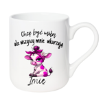 Kubek z dowolnym imieniem "Chcę być miła"