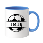 Kubek z dowolnym imieniem "Piłka"