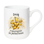 Kubek z dowolnym imieniem "Chodzą pogłoski, że jesteś boski"