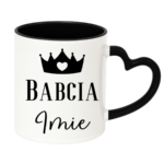Kubek z dowolnym imieniem "Babcia"