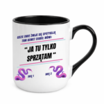 Kubek z dowolnymi imionami "Kiedy dwie żmije się spotykają"